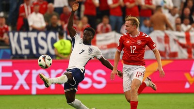 Inggris vs Denmark 1-1