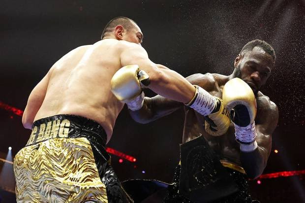 Zhilei Zhang KO Deontay Wilder