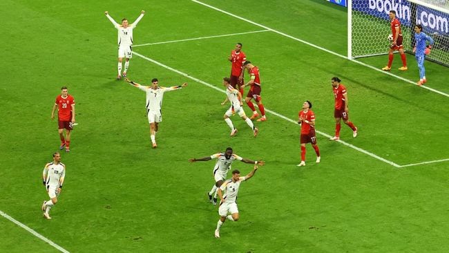 Swiss vs Jerman