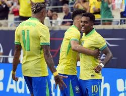 Laga Uji Coba: Amerika Serikat Tahan  Brazil 1-1
