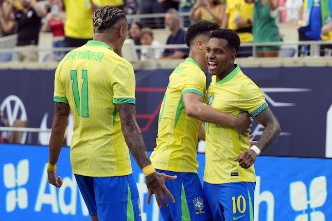 Timnas Brazil ditahan imbang Timnas Amerika Serikat