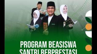 Program beasiswa santri berprestasi