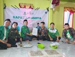 Pimpinan Ranting GP Ansor Ampekale Maros Gelar Rapat Anggota