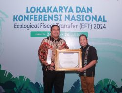 Bupati Maros Terima Penghargaan Nasional di Bidang Ekologi