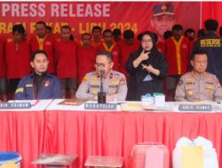 847 Orang Ditangkap Polda Sulsel Selama Operasi Lipu 2024