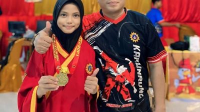 Dengan Segudang Prestasi, A. Insyirah Nur Salsabila Mengantarkan Kontingen Tapak Suci Pimda 28 Makassar Juara Umum 1 Pada Turnamen Nasional Rewako Cup 1 