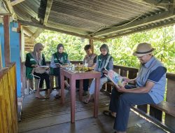 Kolaborasi Ponpes Ukhuwah Muslimin dan MTs Ulil Albab Bawakaraeng di Rumah Literasi Gamacca