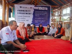 Prodi MIAP Unismuh Makassar Gelar PKM Kolaborasi Internasional Pemberdayaan Komunitas Pariwisata di Desa Bulu Cindea Pangkep