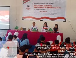 SMKN 9 Makassar Lokus Penyebarluasan Informasi Peluang Kerja ke Luar Negeri