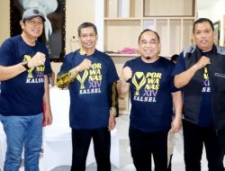 Ketua KKSS Kalsel Janji Berikan Hadiah Khusus Bagi Atlet PWI Sulsel Peraih Medali di Porwanas XIV Banjarmasin