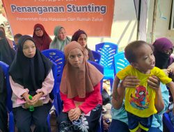 Komitmen dalam Program Penanganan Stunting, Rumah Zakat Berikan Bantuan Pangan Lokal di Rappokalling