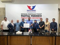 Satu Persatu, Partai Non Parlemen serahkan dukungan ke Chaidir – Suhartina, Kali ini Partai Perindo