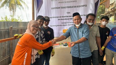 Optimasi Biokompos dan Biofertilizer dari Limbah Pertanian, Tim Dosen PKM FAPERTAHUT UMMA Gelar FGD dan Bimtek