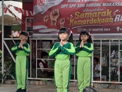 Semarak Kemerdekaan di SD Negeri Borong Makassar Jadi Ajang Pencarian Bakat