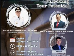 Webinar BPSDM Sulsel “Exploring Self Mastery – Unlocking Your Potential” Menggali Potensi Diri untuk ASN yang Lebih Adaptif