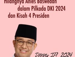 Hilangnya Anies Baswedan di Pilkada Jakarta 2024 dan Kisah 4 Presiden