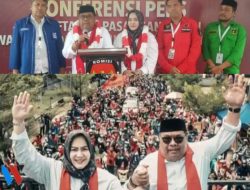 Lautan Manusia Banjiri Deklarasi Pasangan Calon Putri Dakka-Haidir Basir
