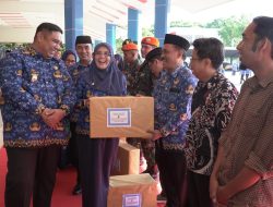 Mesra! Bupati dan Wabup Maros di Harkopnas ke-77