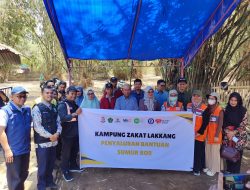 Rumah Zakat Sulsel Kolaborasi Kemenag, dan Forum Zakat SULSEL Salurkan Bantuan Perbaikan Sarana Air Bersih di Kampung Zakat Lakkang