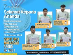 SMPIT DAFI Makassar Berbangga! Murid Raih Prestasi di Olimpiade Sains Pelajar Indonesia 2024