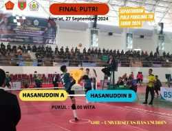 Wow!!! Regu Putra Putri All Hasanuddin Final Kejurnas Sepak Takraw Piala Panglima TNI
