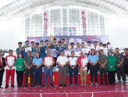 Pangdam XIV Hasanuddin Tutup Open Tournament Kejurnas Sepak Takraw Piala Panglima TNI di Makassar
