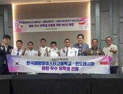 Go Internasional, SMKN 9 Makassar MoU dengan Korea Marine Meister High School serta Dongwon Industries Co. Ltd
