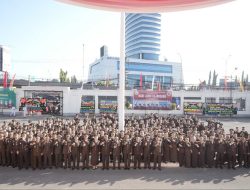 Pertama Kali Digelar, Kajati Sulsel Agus Salim Pimpin Upacara Hari Lahir Kejaksaan di Kejati Sulsel