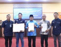 Pemkab Bantaeng Teken MoU Layanan Perbankan Dengan BRI Cabang Bantaeng.