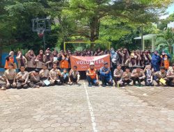 Rumah Zakat Makassar adakan Volunteer Goes to School Mitigasi Bencana di SIT Ikhtiar UNHAS