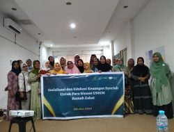Dukung Bulan Keuangan dan Ekonomi Syariah, Rumah Zakat Sulsel Gelar Sosialisasi dan Edukasi Keuangan Syariah ke UMKM Binaan