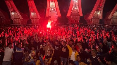 Menyala Abangku! Ribuan Warga 2 Kecamatan Mengkendek dan Gandasil Siap Menangkan VISI