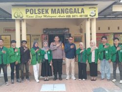 PPL Mahasiswa FSH UINAM Selesai, ini Pesan Kapolsek Manggala