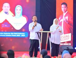 Kampanye di Barru, Kaesang Serukan Dukung Andi Sudirman-Fatmawati