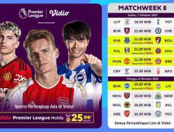 Jadwal Liga Inggris: Crystal Palace vs Liverpool, Man City vs Fulham