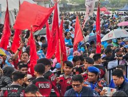 DPD PSI Makassar Merahkan Kampanye Akbar Sehati di Lapangan MNEK Pantai Losari
