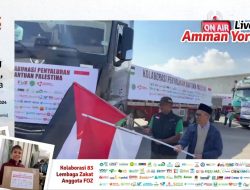 Kolaborasi Bantuan Kemanusiaan Palestina dari 83 OPZ Resmi Diberangkatkan ke Gaza