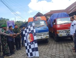 Ketua KPU Tana Toraja Lepas Perdana Logistik Pemilu 2024