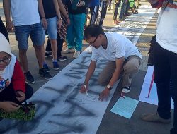 G_Emas Perak Kampanyekan Stop Kekerasan Terhadap Anak di Pantai Losari