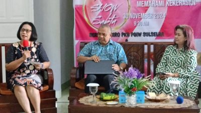 PKB PGIW Sulselbara dan P3A Oase Intim Gelar Talk Show: Bagaimana Laki-laki dan Perempuan Memahami Kekerasan