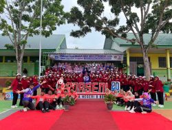 Pembukaan Porseni SMAN 8 Bone “Spektakuler” Bak Pembukaan Sea Games