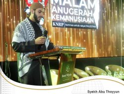 Malam Anugerah Kemanusiaan KNRP, Terus Bersama Palestina