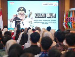 Prof Zudan Ajak Mahasiswa dan Civitas Akademika UMB Palopo Jemput Indonesia Emas 2045