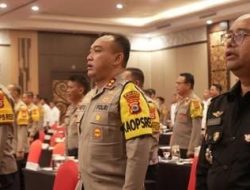 Kapolres Pelabuhan Makassar Hadiri Rapat Koordinasi Lintas Sektoral Operasi Lilin 2024