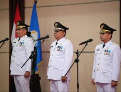 Pj Gubernur Sulsel Prof Zudan Lantik Tiga Pj Bupati