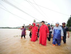 Pj Gubernur Sulsel Telusuri Banjir di Pangkep 