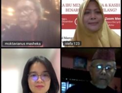 Pertemuan Layar Zoom: Persiapan Peluncuran Buku Ibu, Aku Anakmu : Ibu, Matahari Kehidupan untuk Seorang Anak