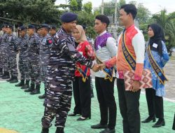Komandan Lanal Palu Menutup Acara Pembekalan Finalis Putera Puteri Maritim Sulawesi Tengah Tahun 2024