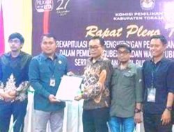 Pasangan Dedy-Andrew Unggul di Pilkada Toraja Utara