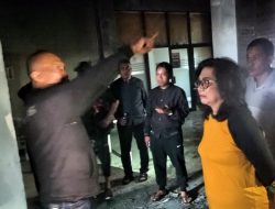 Kantor Disdik Makassar Terbakar